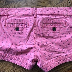SO size 5 women Pink Anchor Shorts
